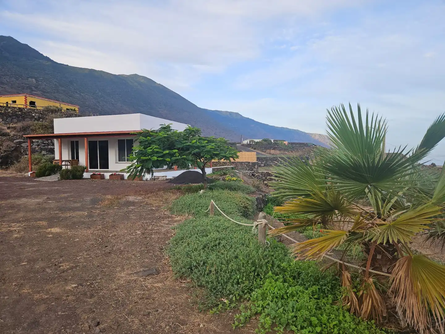 Vista exterior de Finca rústica en venta en Frontera con Terraza, Amueblado y Horno