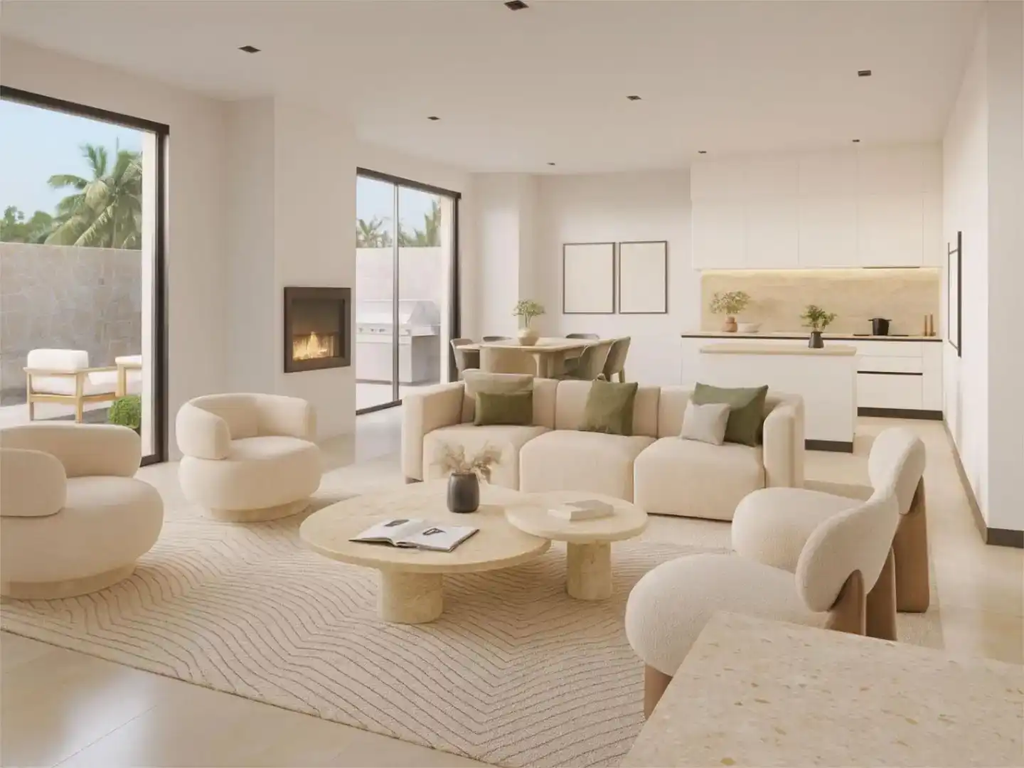 Living room of Flat for sale in Felanitx  with Air Conditioner and Swimming Pool