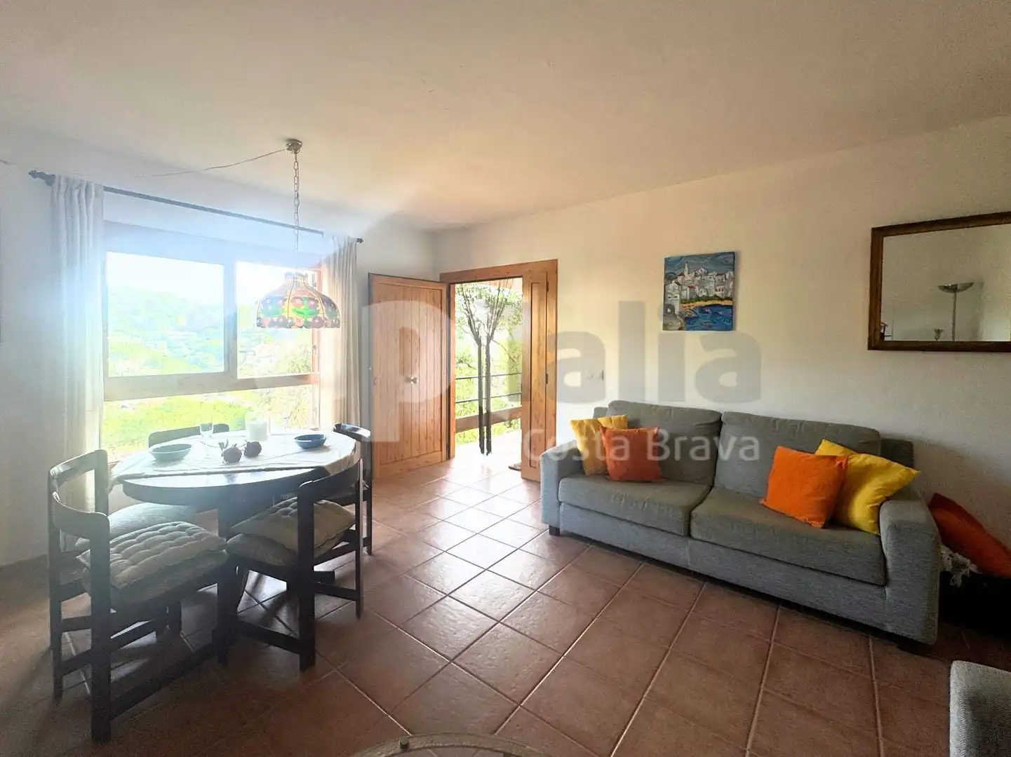 Living room of Apartments for sale in Lloret de Mar  with Private garden, Terrace and Furnished