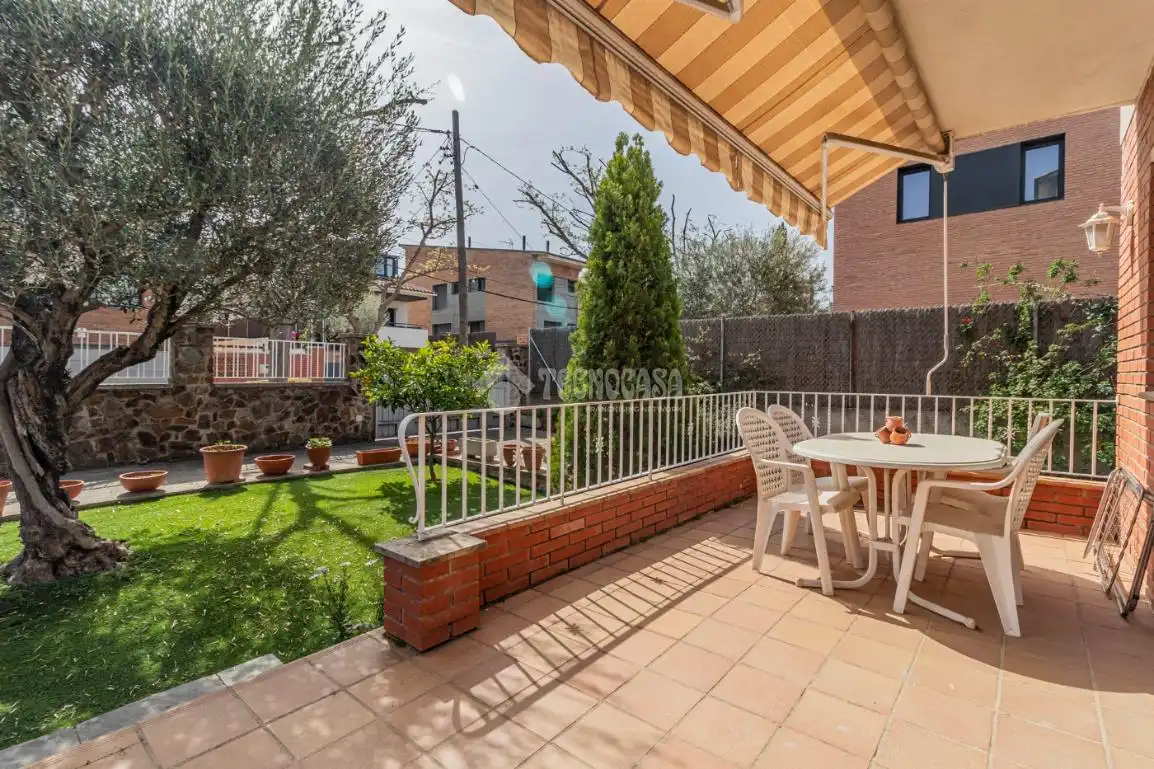 Garden of Houses for rent in Sant Cugat del Vallès  with Air Conditioner, Terrace and Balcony