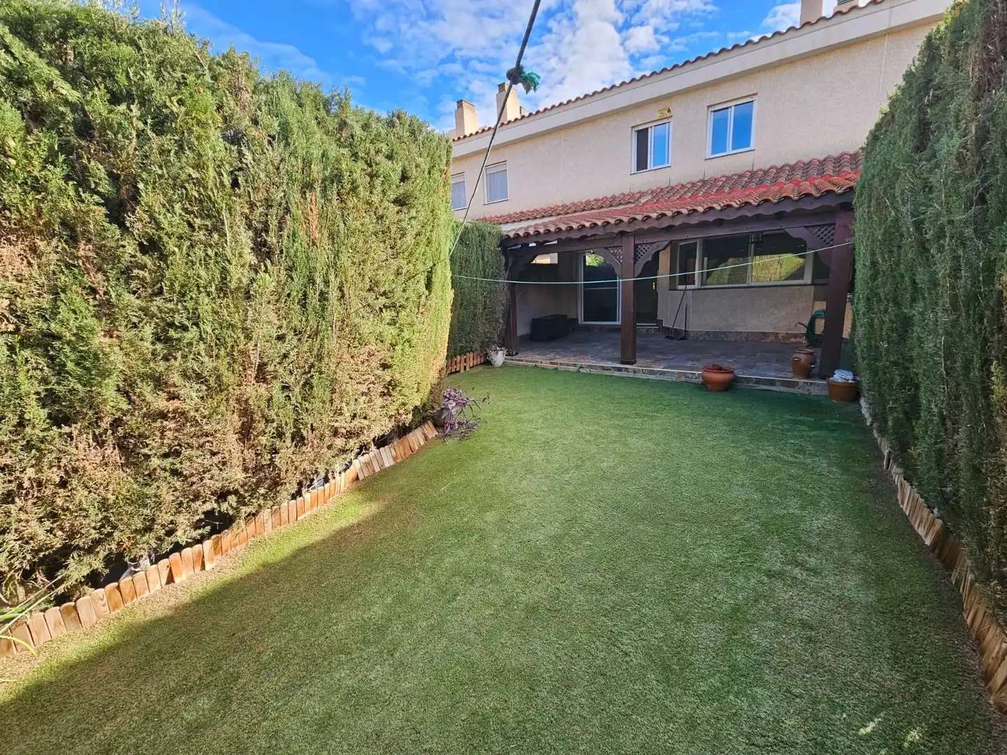 Jardín de Casa o chalet de alquiler en Alicante / Alacant con Aire acondicionado, Calefacción y Jardín privado