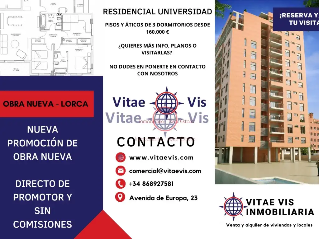 Àtic amb piscina en venda a Calle Campuzano