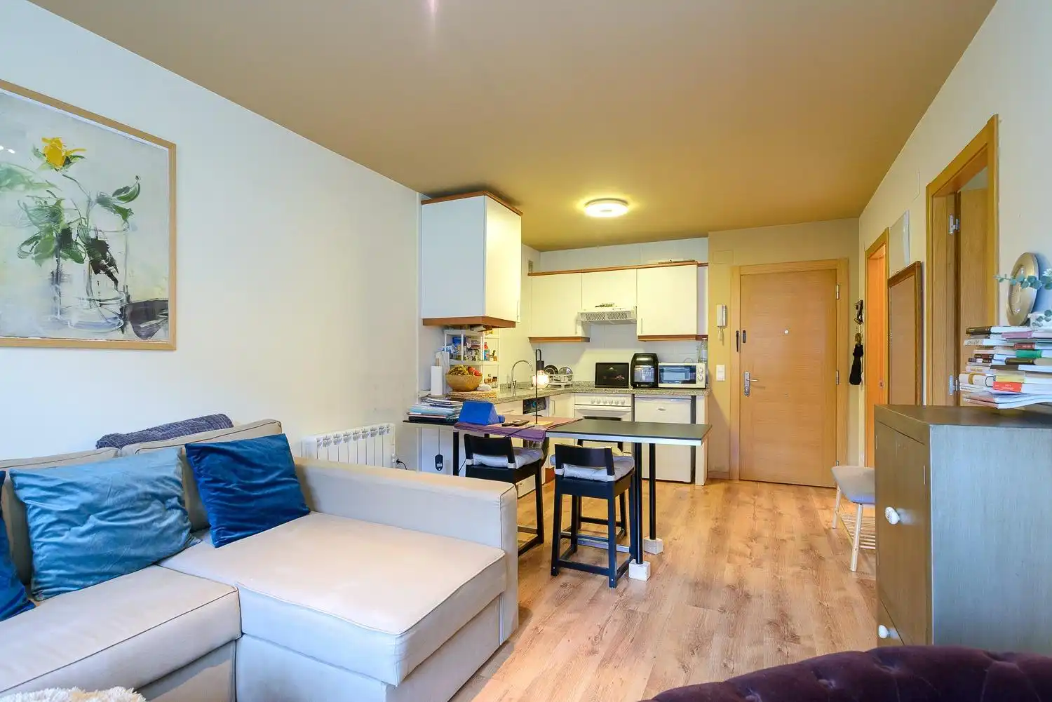 Cocina de Piso en venta en Aller con Calefacción, Trastero y Amueblado
