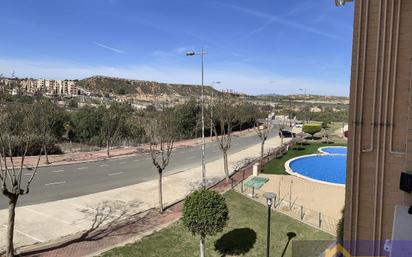 Vista exterior de Apartament en venda en  Murcia Capital amb Aire condicionat, Terrassa i Balcó