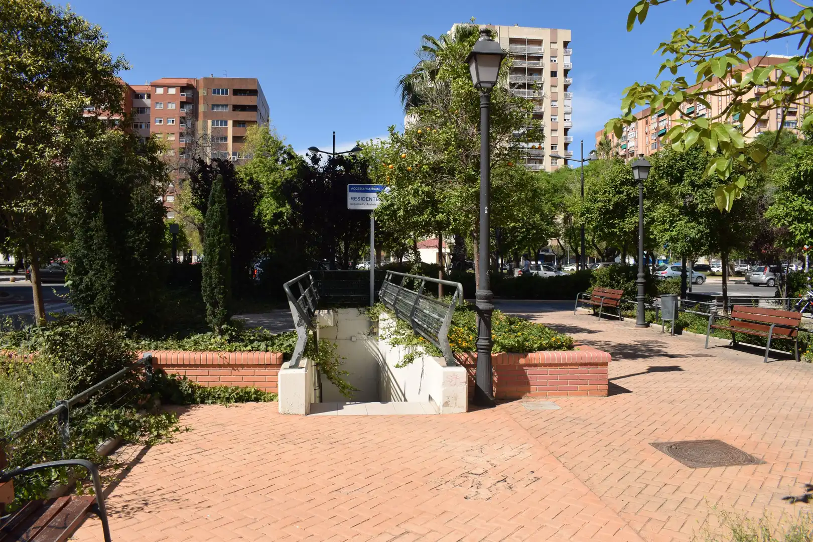 Vista exterior de Garatge en venda en Valencia
