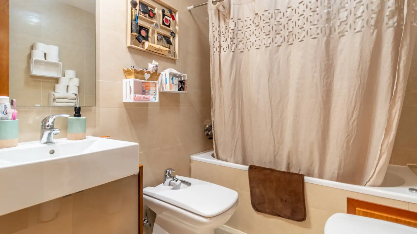 Baño de Apartamento en venta en Dénia con Aire acondicionado, Calefacción y Terraza