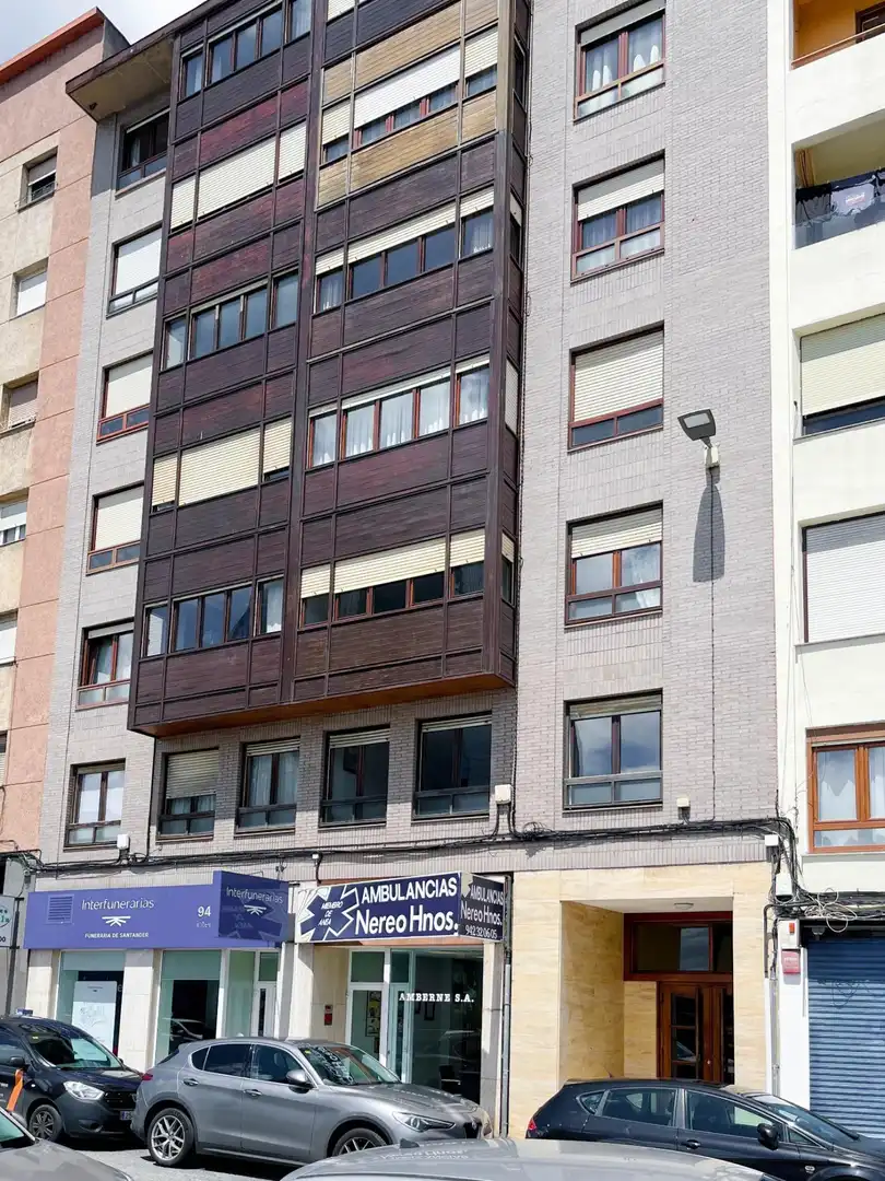 Exterior view of Flat for rent in Santander  with Heating, Parquet flooring and Terrace