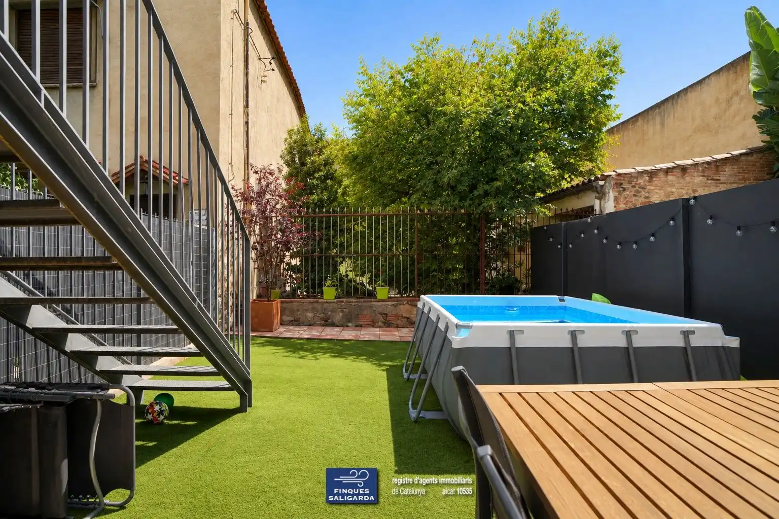 Terraza de Piso en venta en La Garriga con Aire acondicionado, Calefacción y Jardín privado