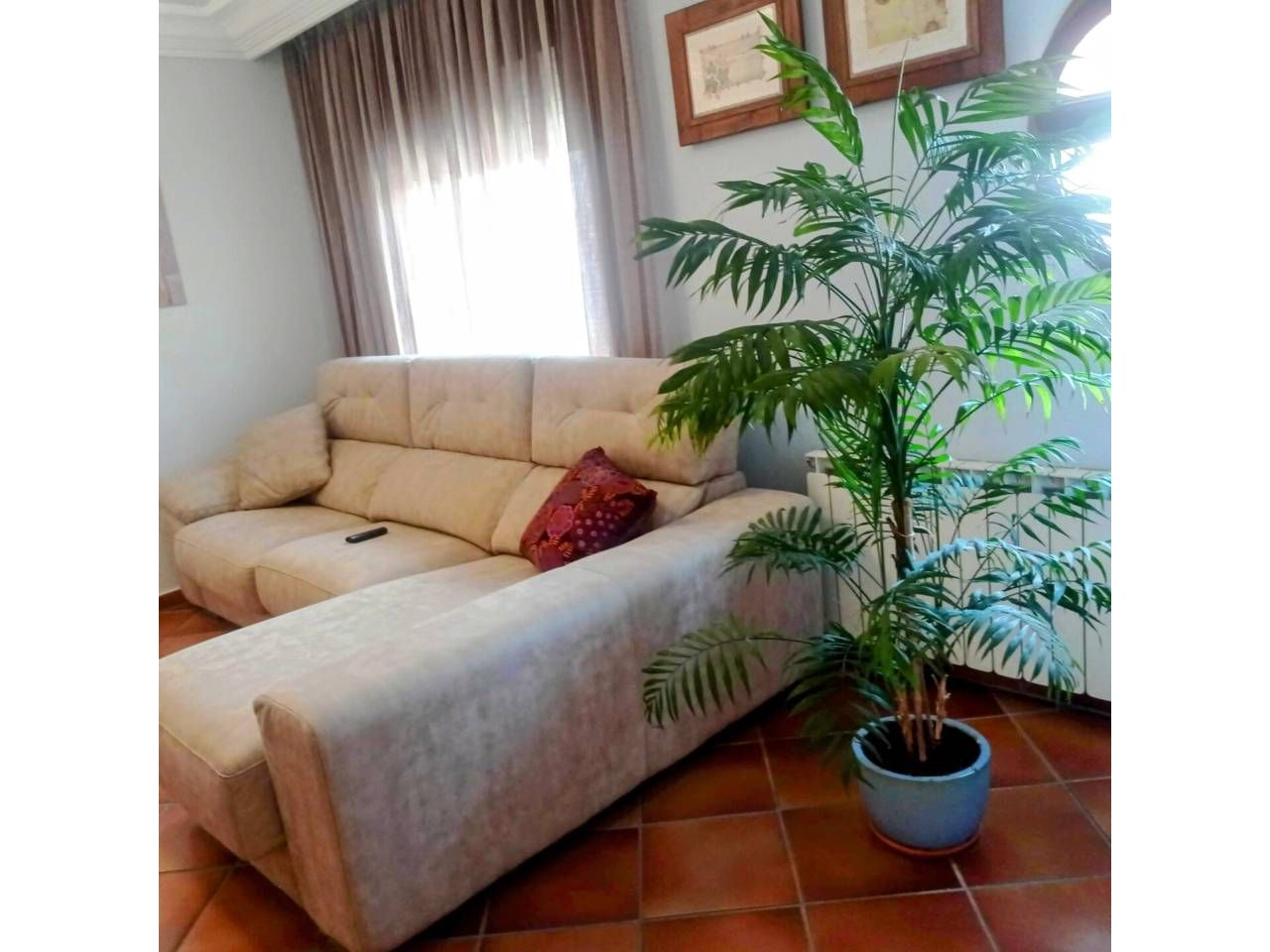 Sala d'estar de Casa adosada en venda en Cardedeu amb Aire condicionat, Calefacció i Terrassa