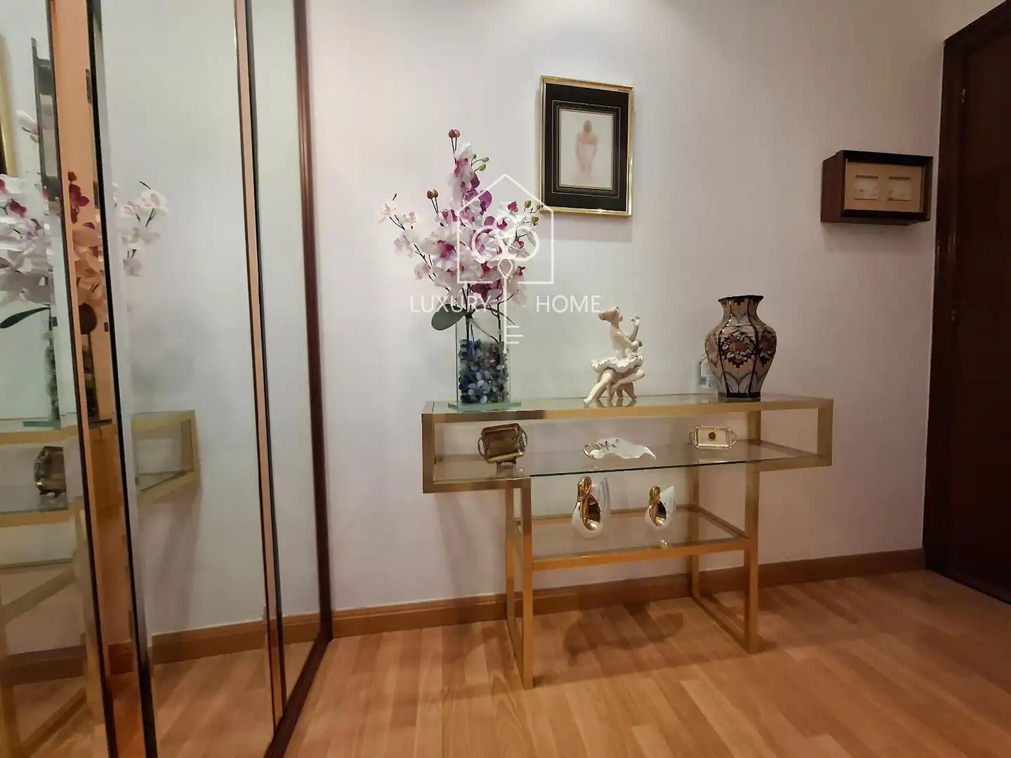 Sala de estar de Ático en venta en L'Hospitalet de Llobregat con Aire acondicionado, Calefacción y Parquet