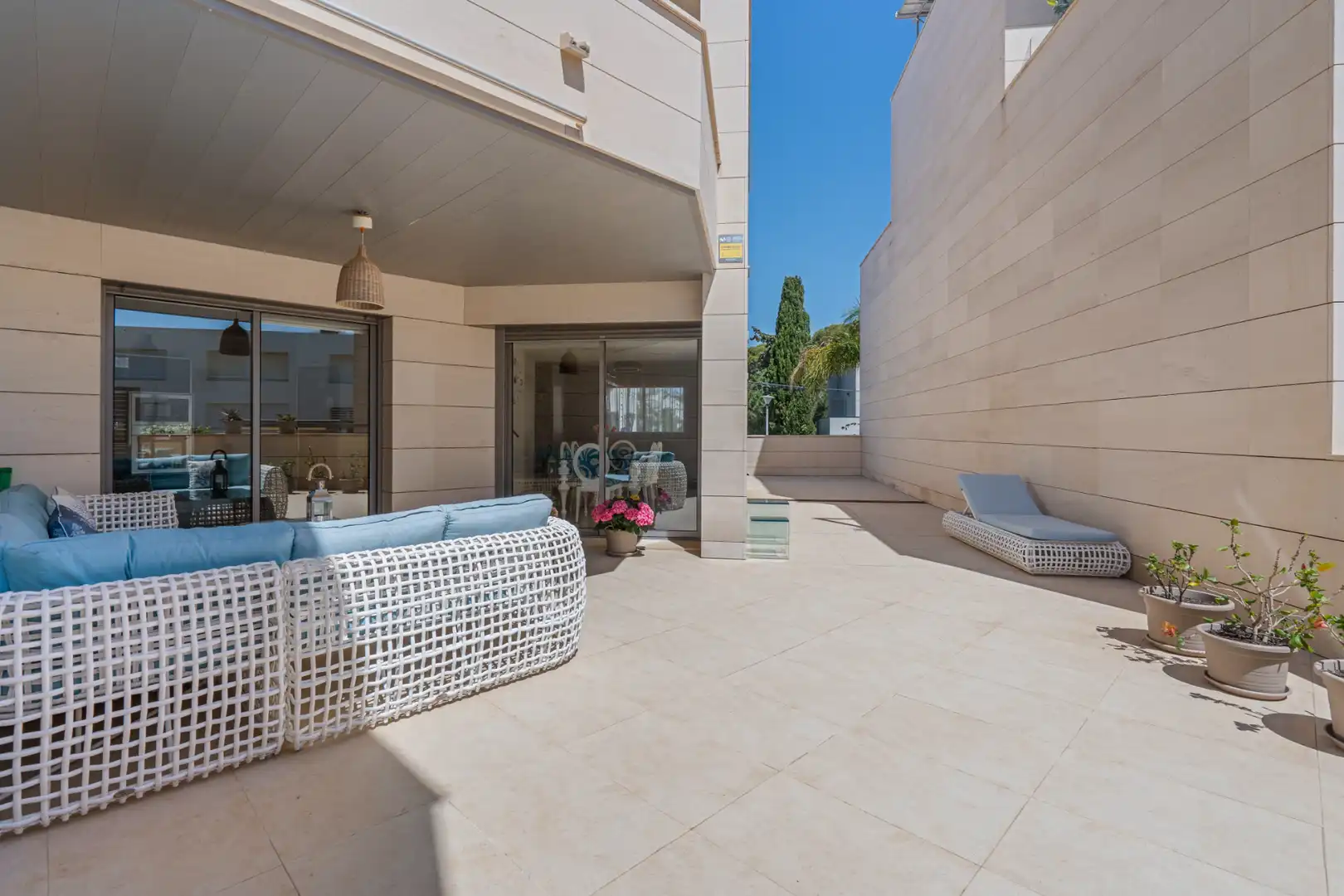 Terraza de Casa adosada en venta en Torredembarra con Aire acondicionado, Calefacción y Parquet