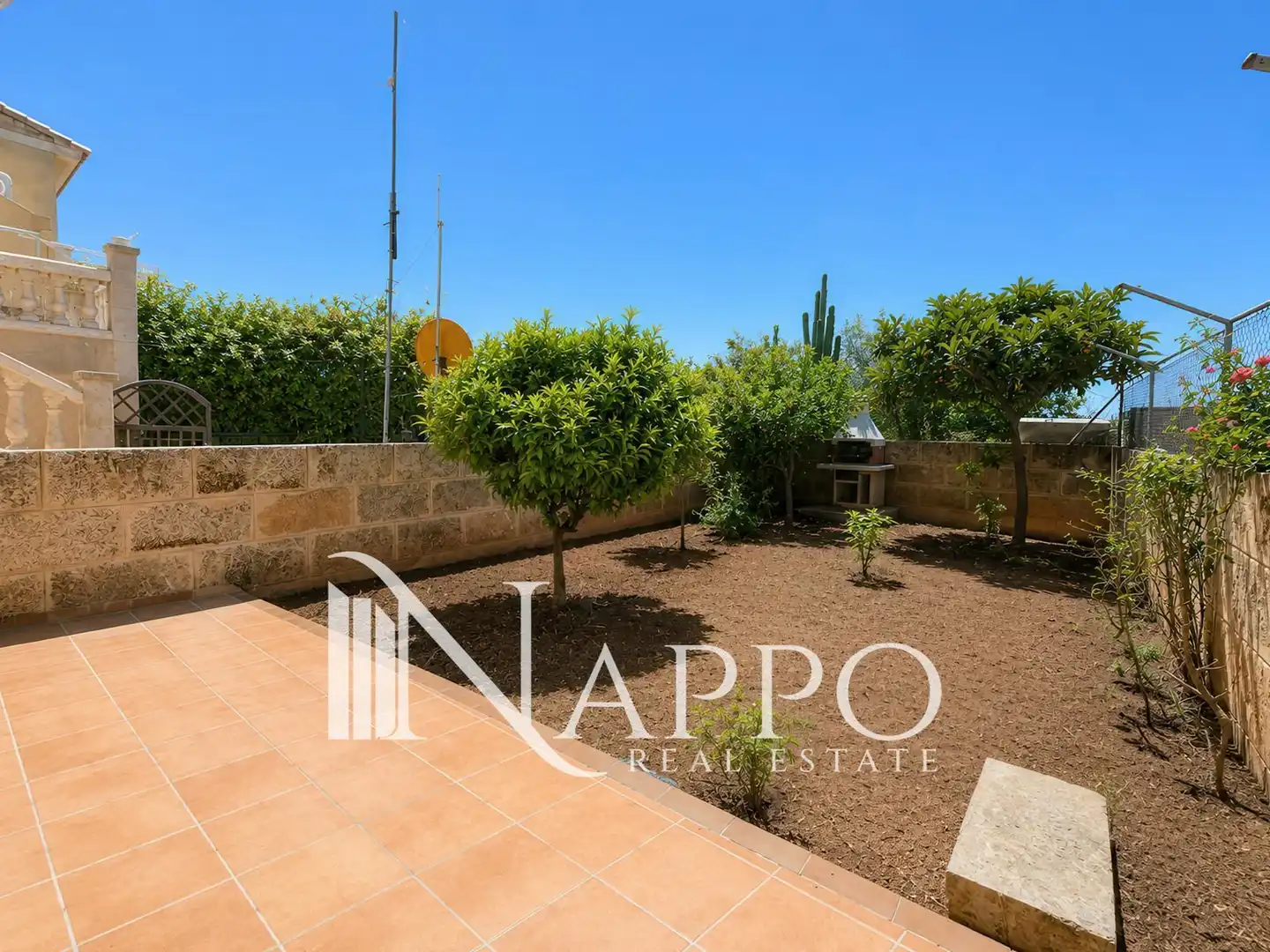 Terrassa de Casa adosada en venda en  Palma de Mallorca amb Aire condicionat, Calefacció i Jardí privat