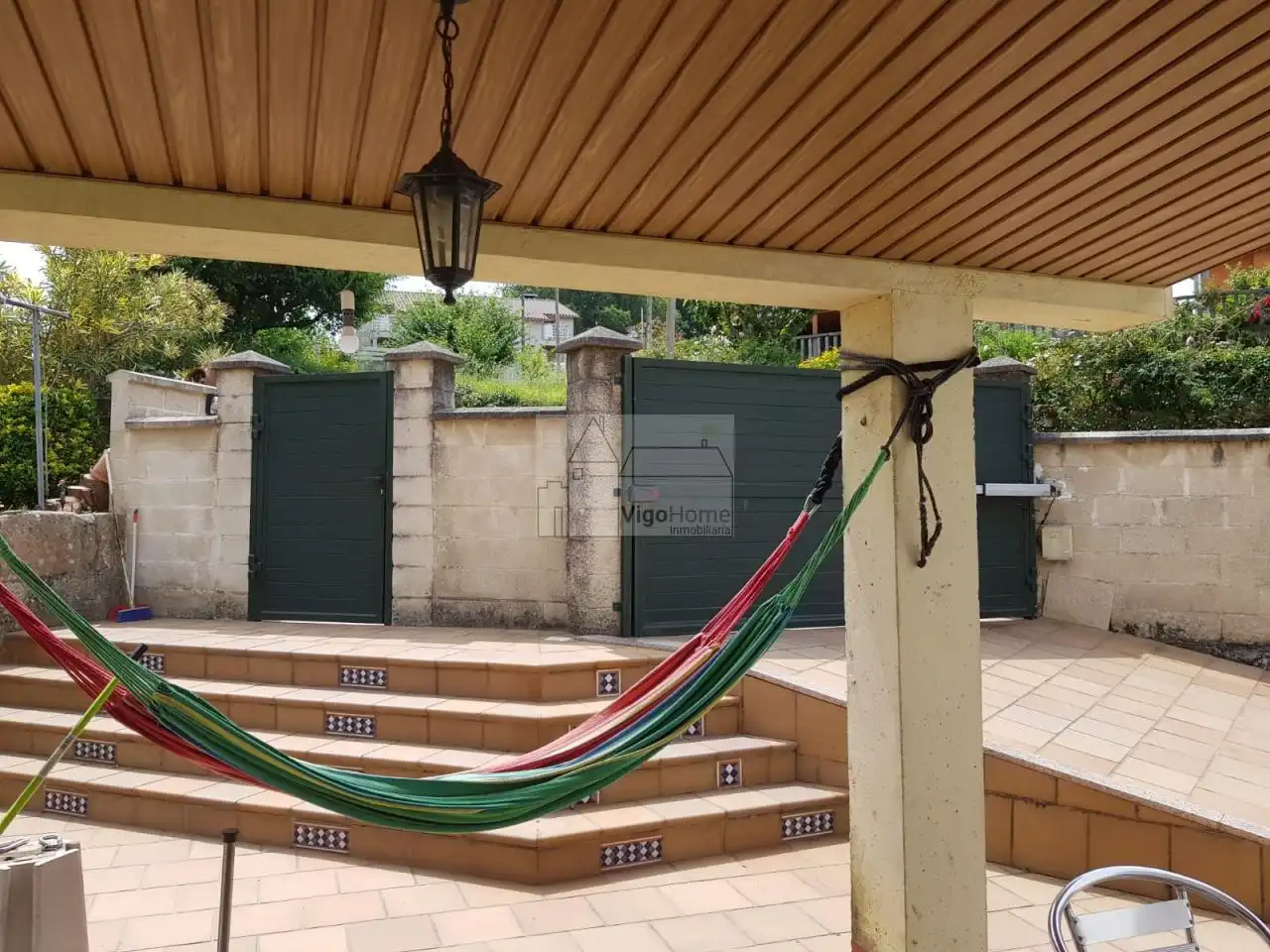Terraza de Casa o chalet en venta en Moaña con Calefacción, Jardín privado y Trastero