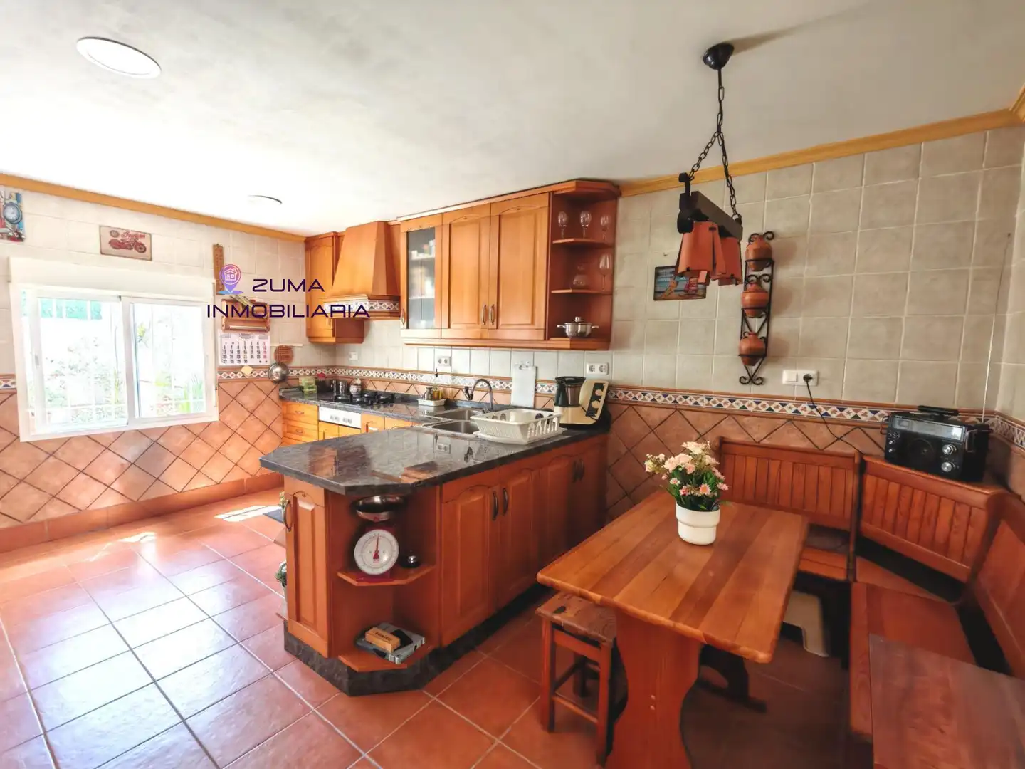 Kitchen of Flat for sale in Málaga  with Air Conditioner, Storage room and Furnished