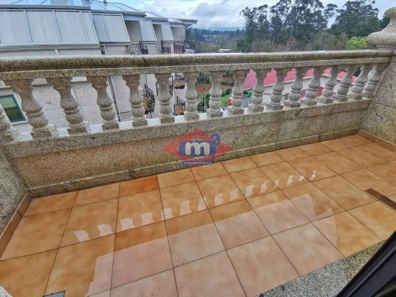 Balcony of Attic for rent in Salceda de Caselas  with Heating, Terrace and Storage room