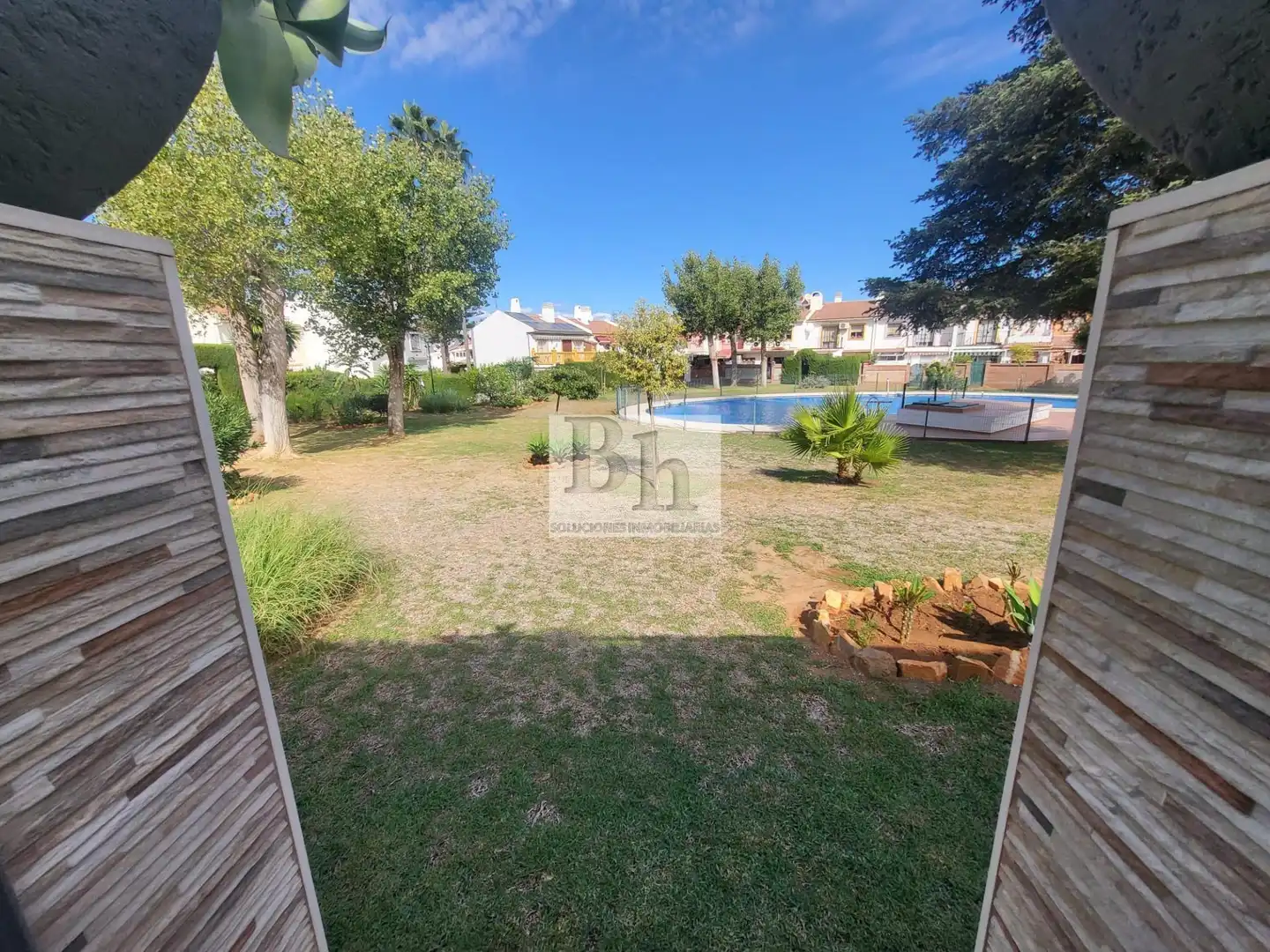 Jardín de Casa adosada en venta en Alhaurín de la Torre
