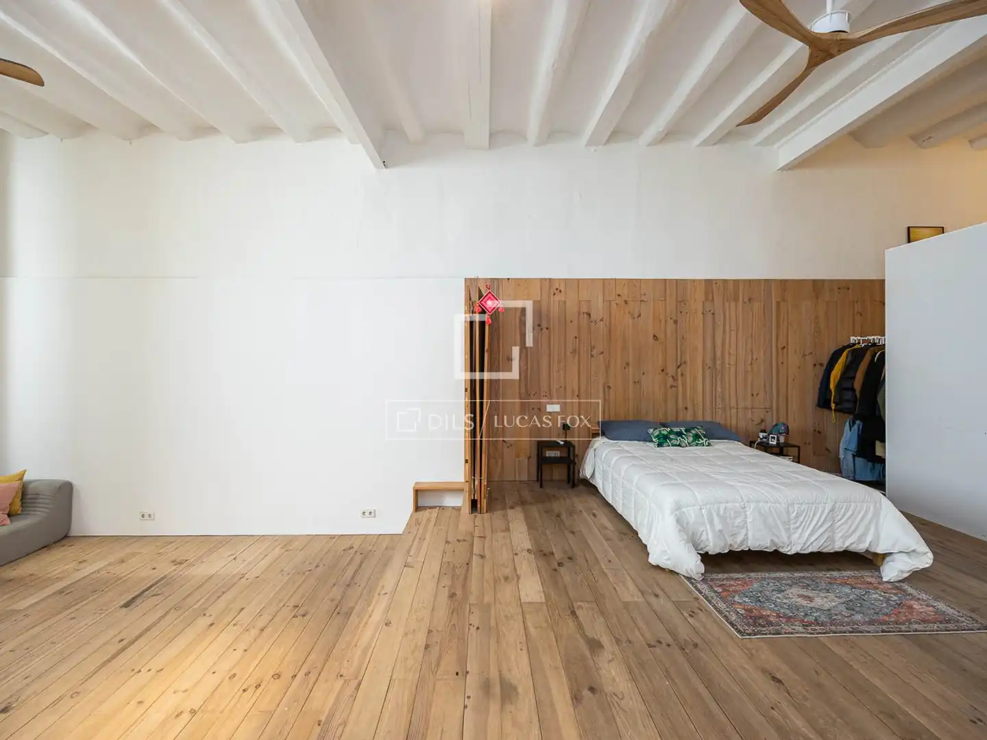 Schlafzimmer von Wohnung zum Verkauf in Barcelona mit Heizung