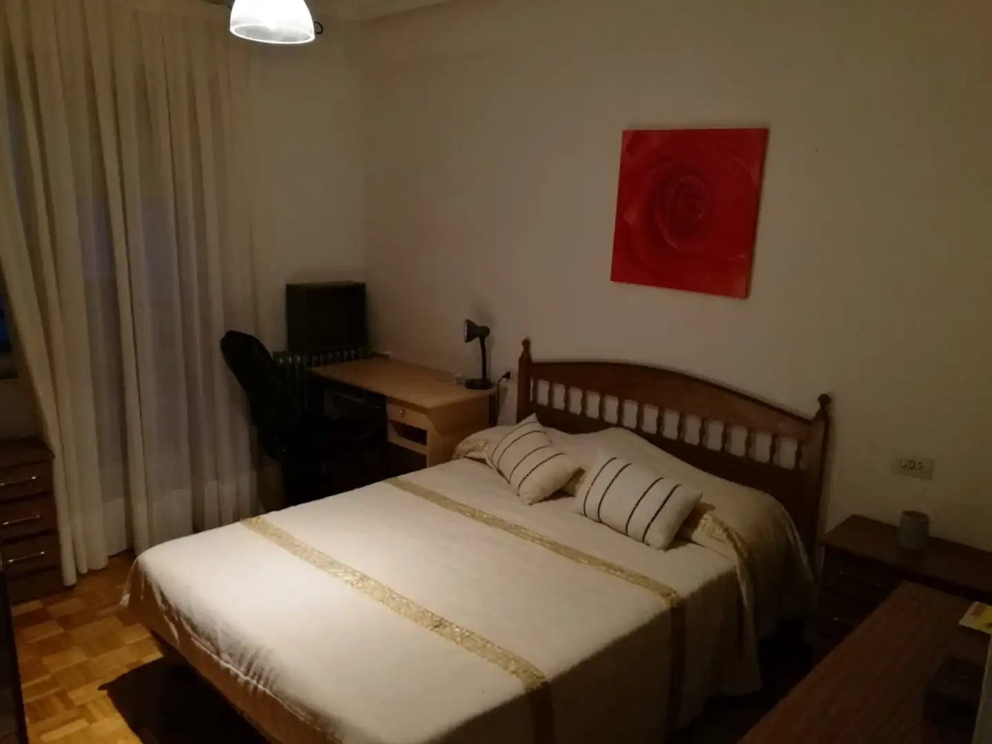 Dormitori de Pis de lloguer en Salamanca amb Calefacció, Parquet i Rentadora