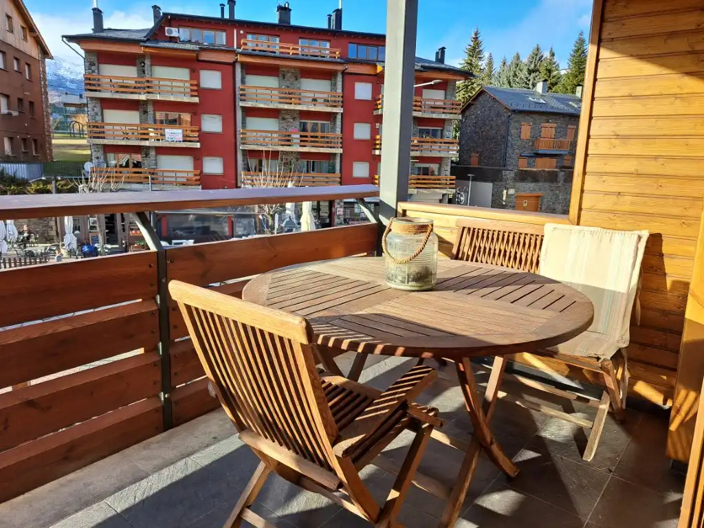 Terrace of Flat for sale in Llívia  with Heating, Parquet flooring and Terrace