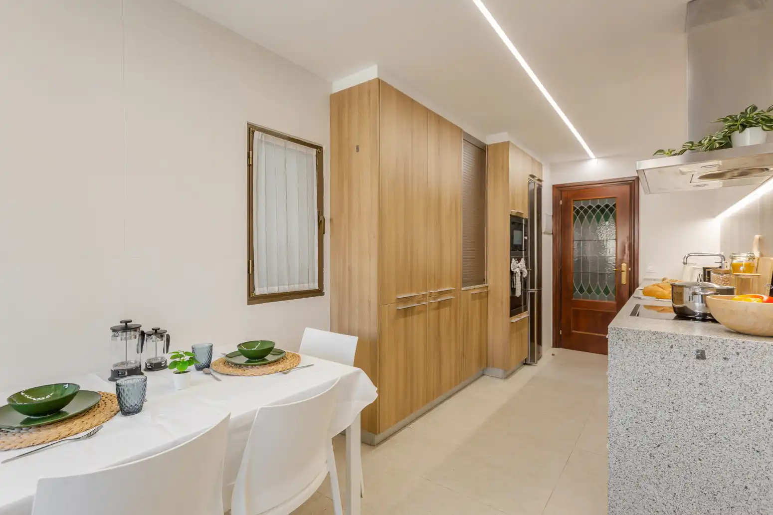 Cocina de Piso en venta en  Pamplona / Iruña con Calefacción, Parquet y Trastero