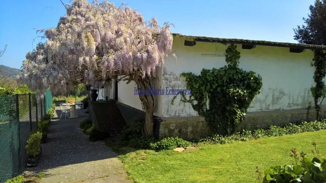 Vista exterior de Casa o chalet en venta en Getxo  con Calefacción, Jardín privado y Terraza