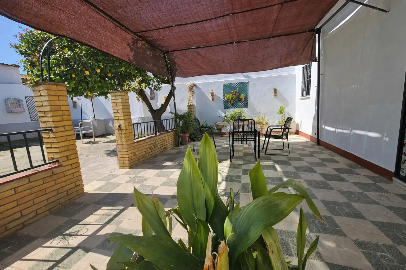 Terraza de Casa adosada en venta en Umbrete