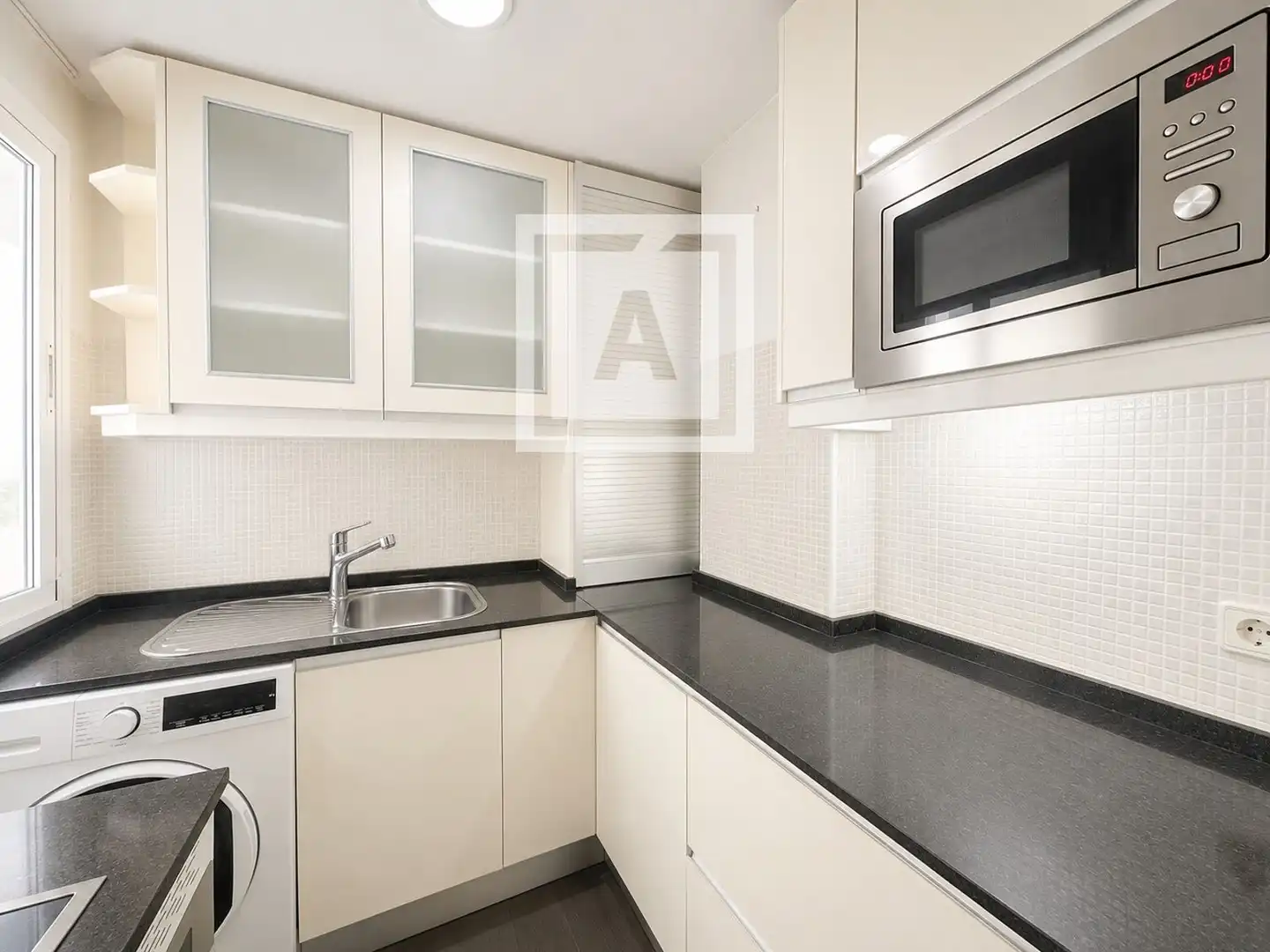 Cocina de Piso de alquiler en Madrid con Aire acondicionado y Calefacción