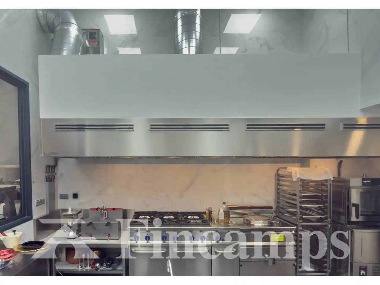 Cocina de Local en venta en Sabadell con Aire acondicionado y Alarma