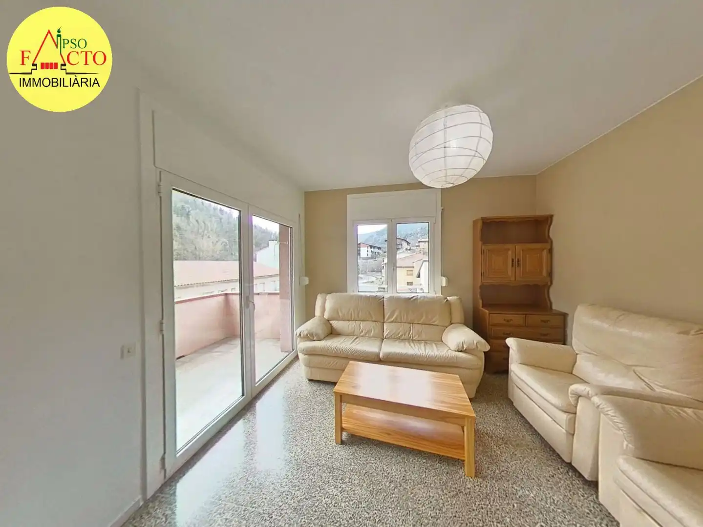 Living room of Flat for sale in Ribes de Freser  with Heating and Terrace