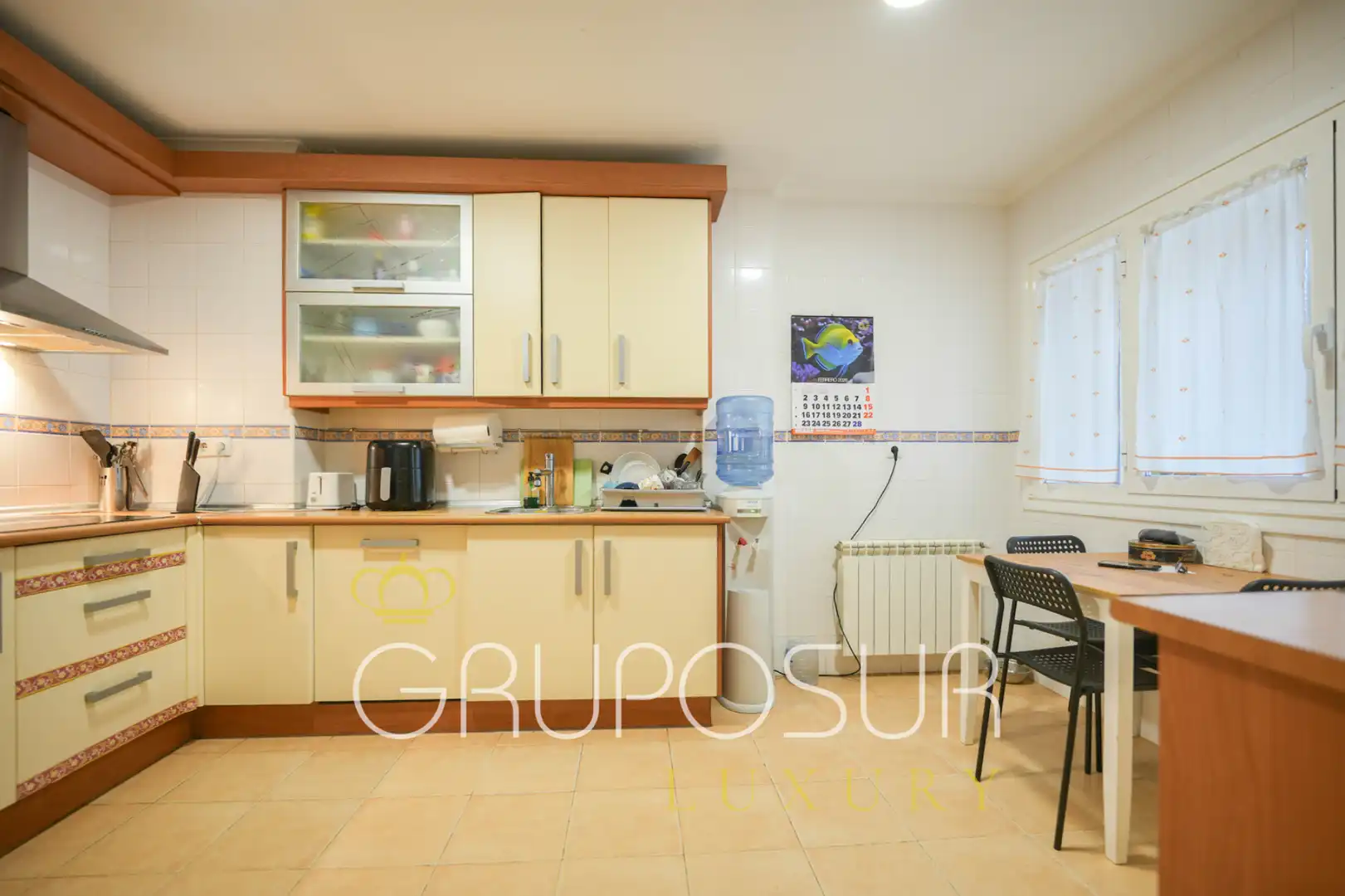 Cocina de Casa adosada en venta en Boecillo con Calefacción, Jardín privado y Parquet