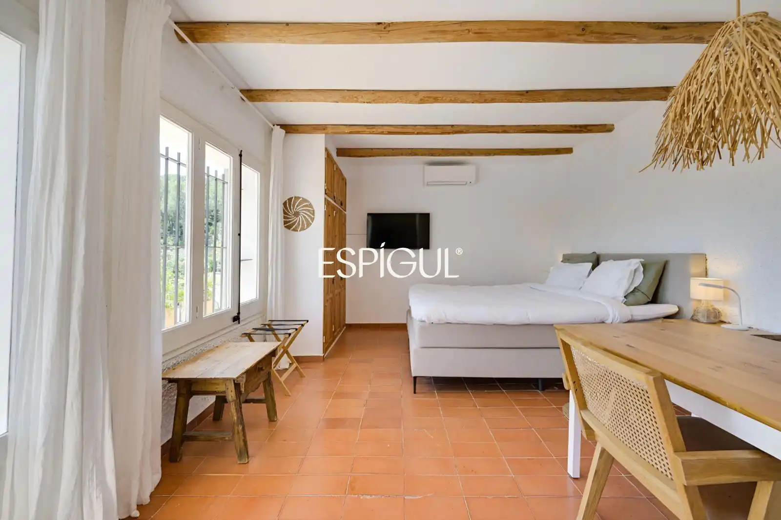 Dormitori de Casa o xalet en venda en Vall-llobrega amb Aire condicionat, Calefacció i Terrassa