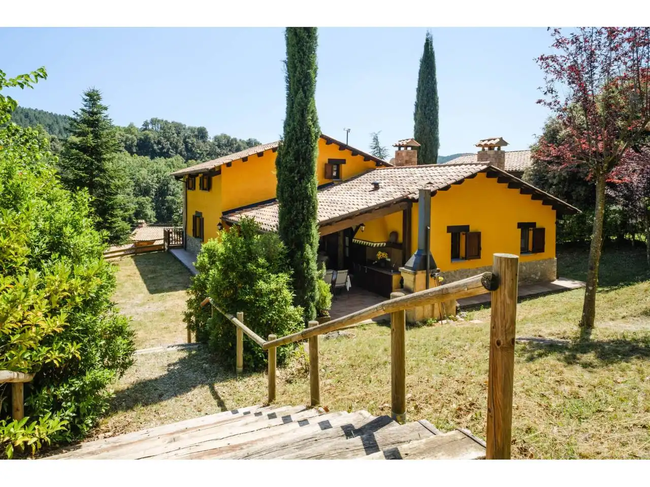 Jardín de Casa o chalet en venta en Castell de l'Areny con Calefacción, Jardín privado y Terraza