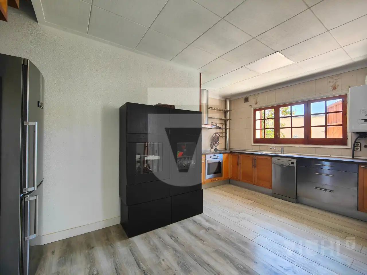 Cocina de Casa o chalet en venta en Tiana con Aire acondicionado, Calefacción y Jardín privado