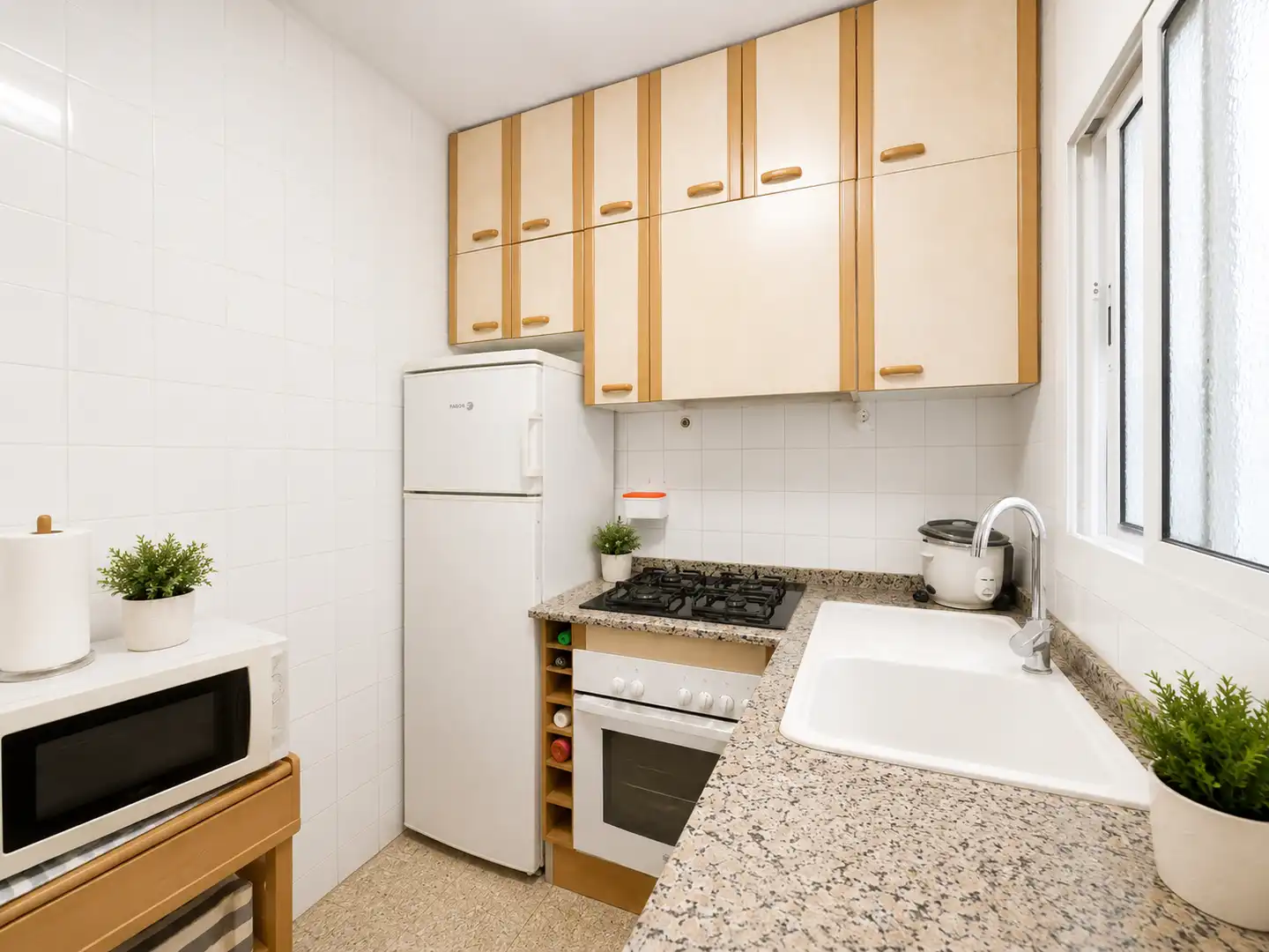 Cuina de Pis en venda en Sant Andreu de la Barca amb Forn i Balcó