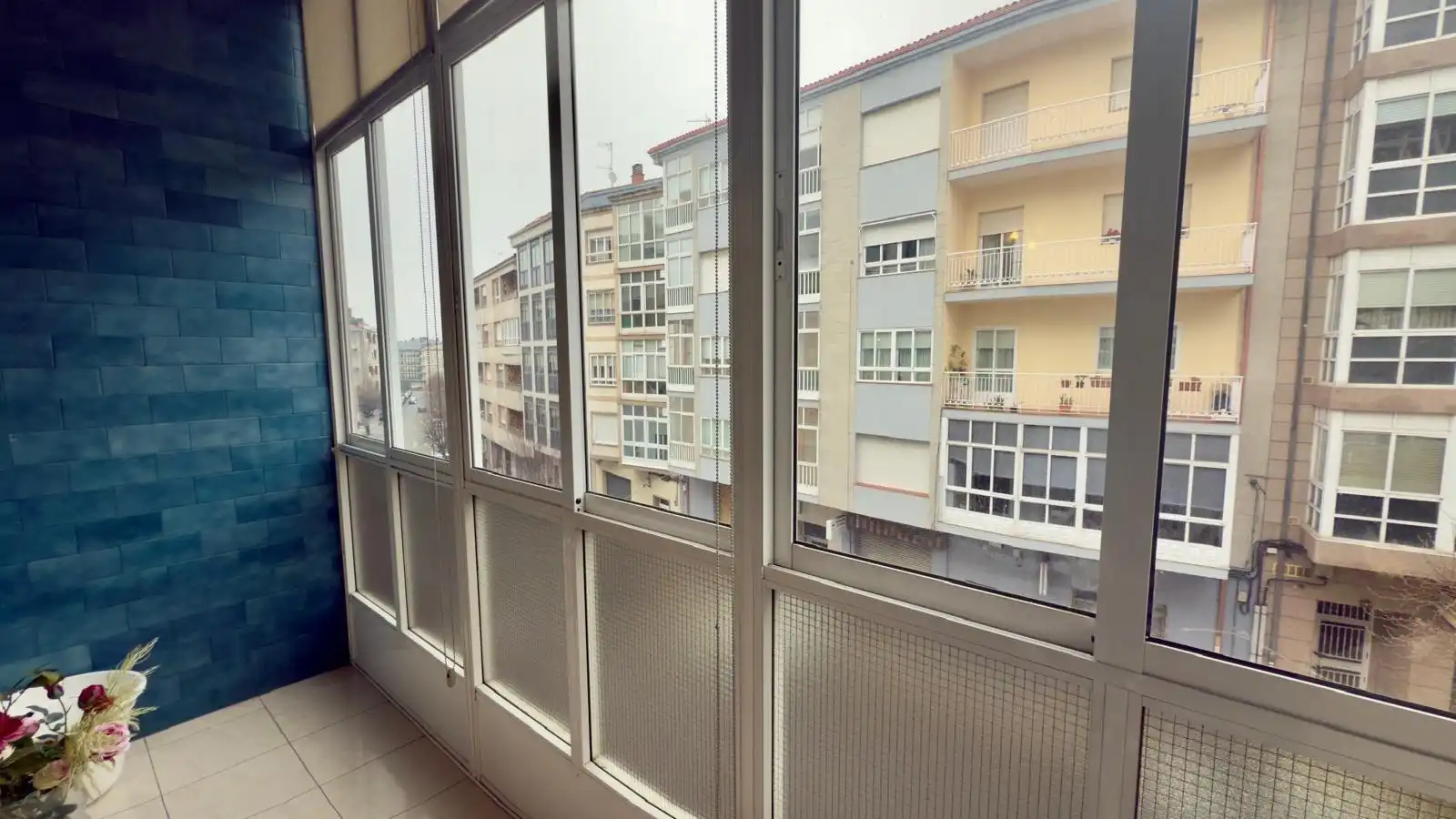 Balcony of Flat for sale in Ourense Capital   with Heating, Storage room and Furnished