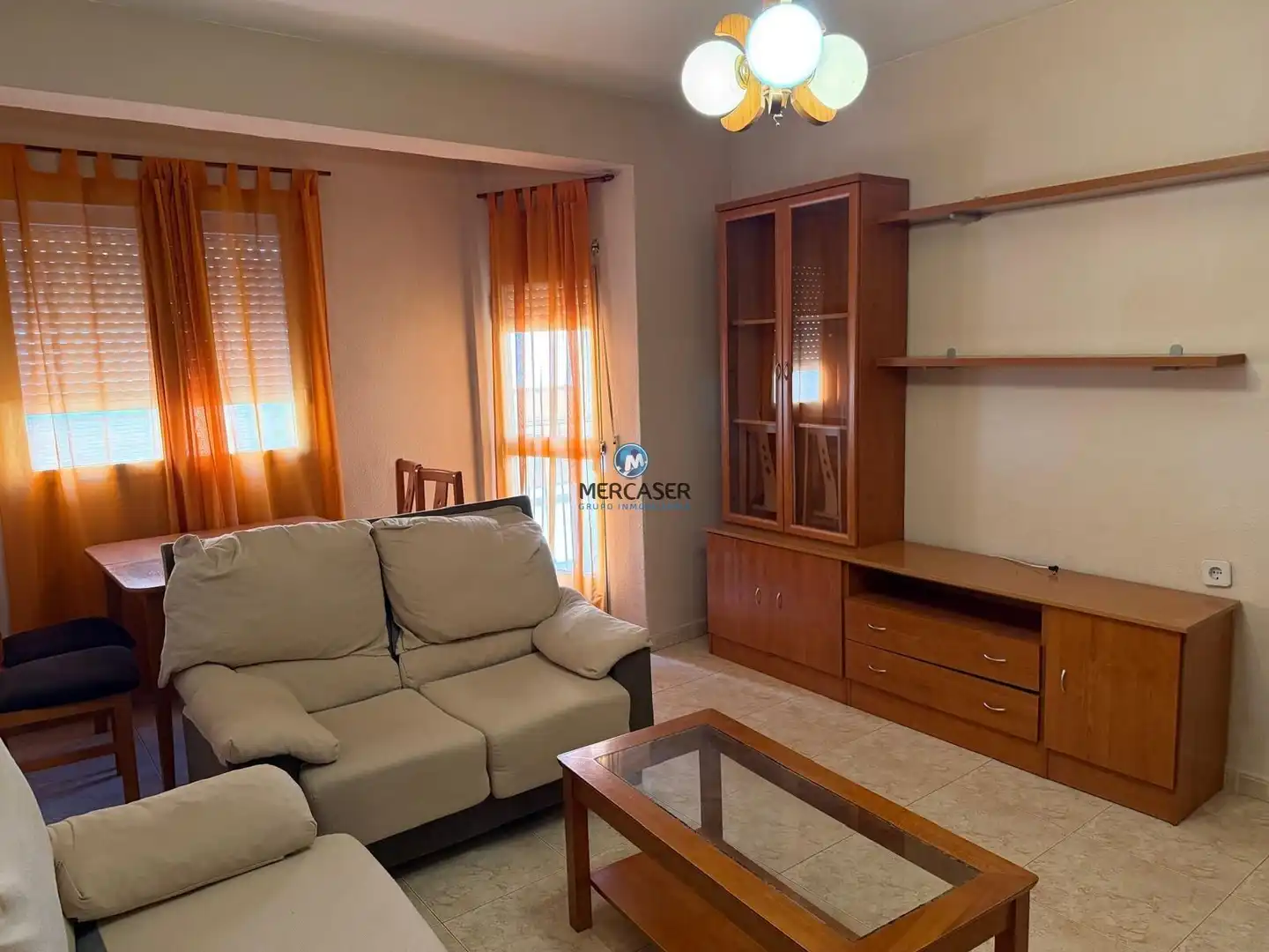 Wohnzimmer von Wohnung zur Miete in Alcalá de Henares mit Heizung, Möbliert und Balkon