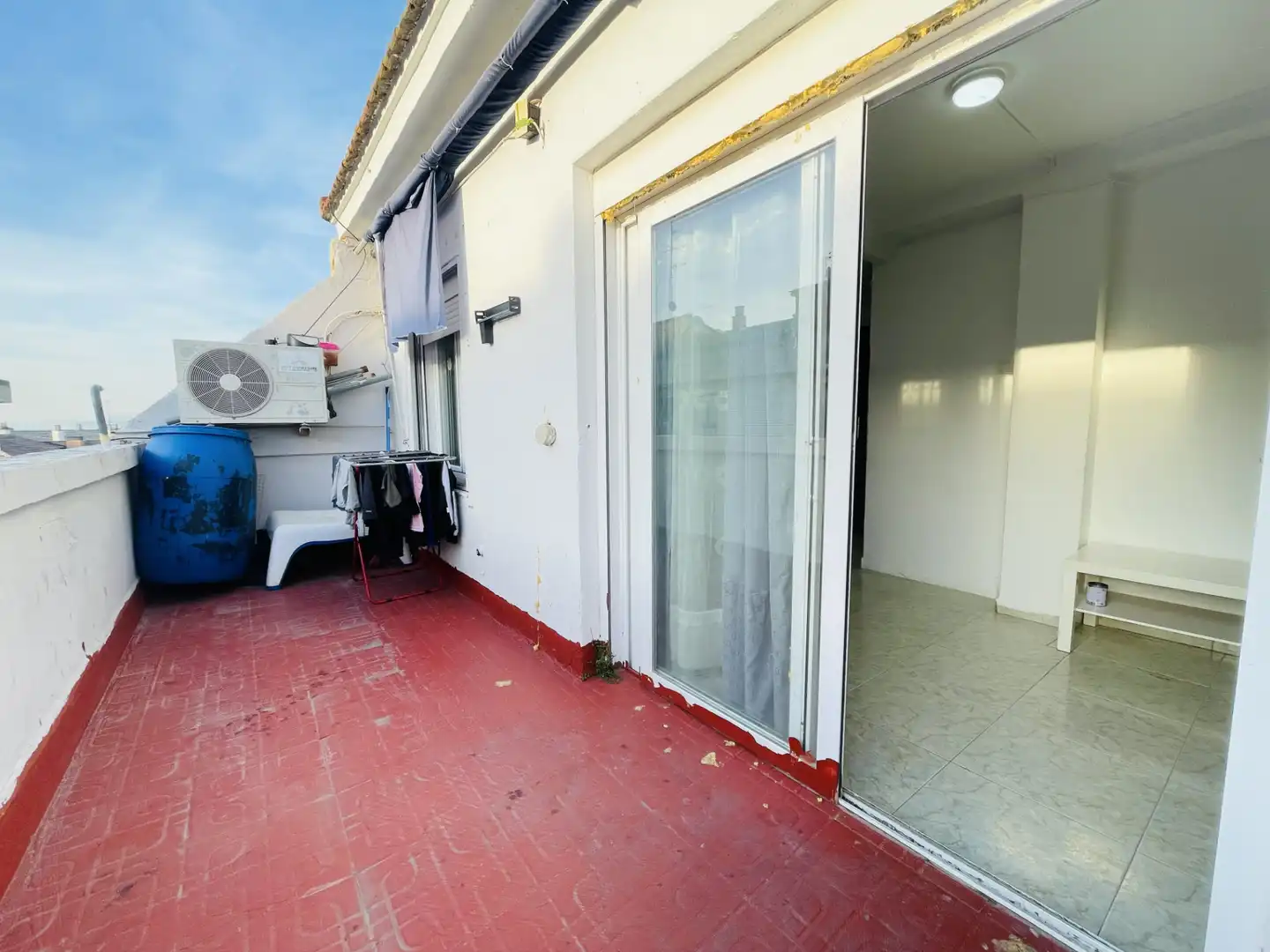 Exterior view of Flat for sale in Alagón  with Terrace, Storage room and Furnished