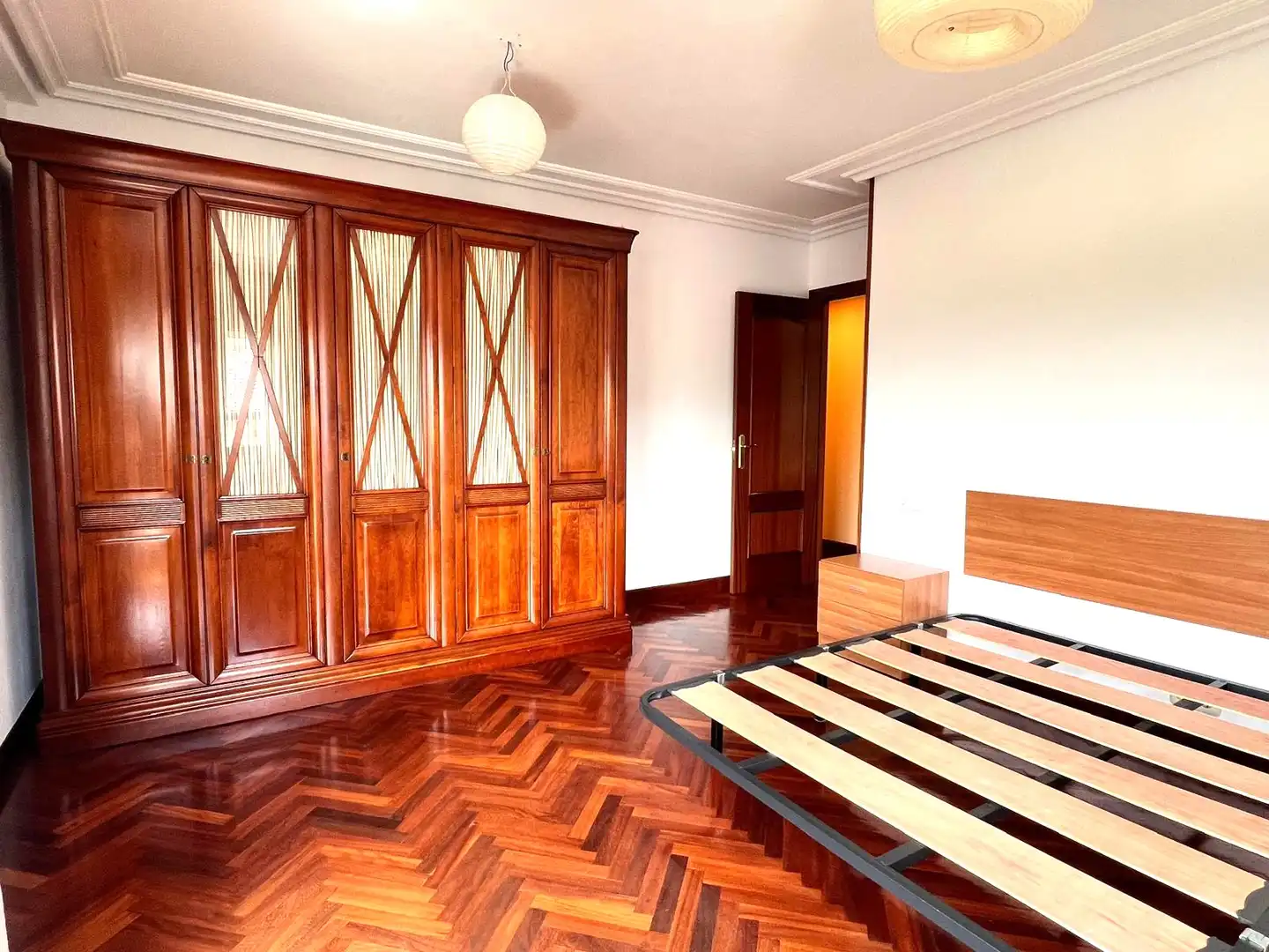 Schlafzimmer von Wohnung zum Verkauf in Andoain mit Heizung, Parkett und Abstellraum