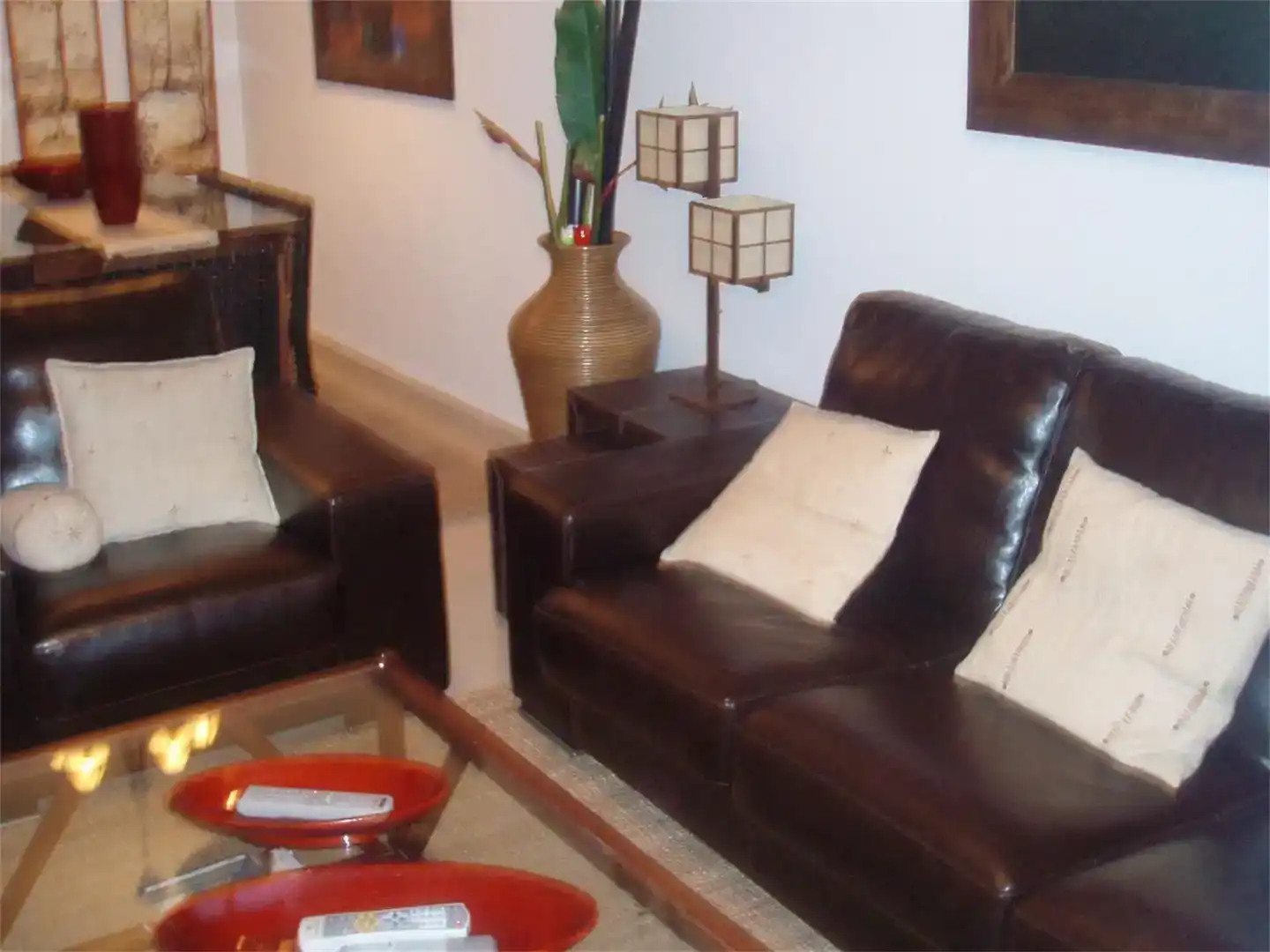 Wohnzimmer von Wohnungen zur Miete in Dénia mit Klimaanlage, Schwimmbad und Balkon