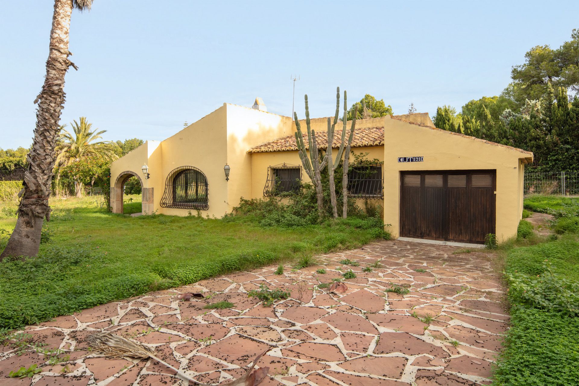 Vista exterior de Casa o xalet en venda en Jávea / Xàbia amb Jardí privat