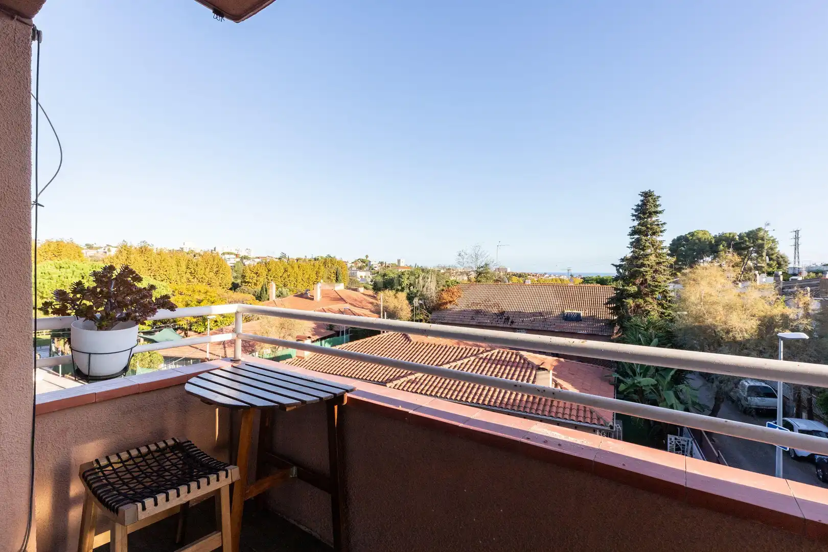 Terrasse von Wohnung zum Verkauf in Alella mit Balkon