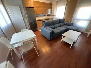 Living room of Apartments for rent in Sariegos  with Heating, Parquet flooring and Terrace