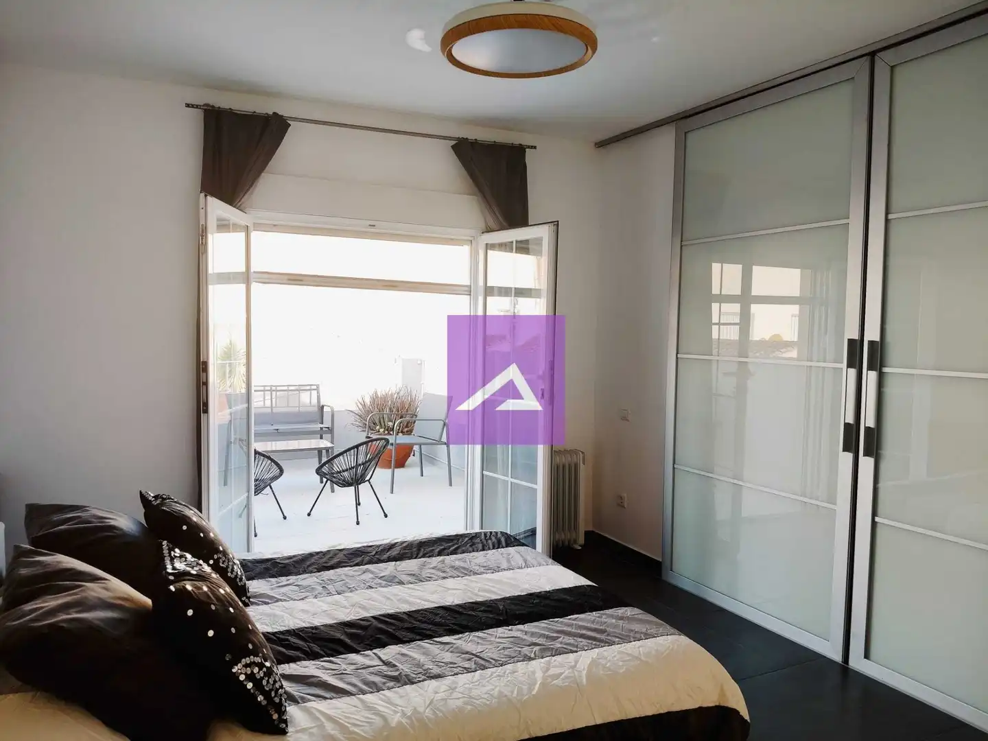 Bedroom of Detached homes for sale in Benimuslem  with Air Conditioner, Terrace and Balcony