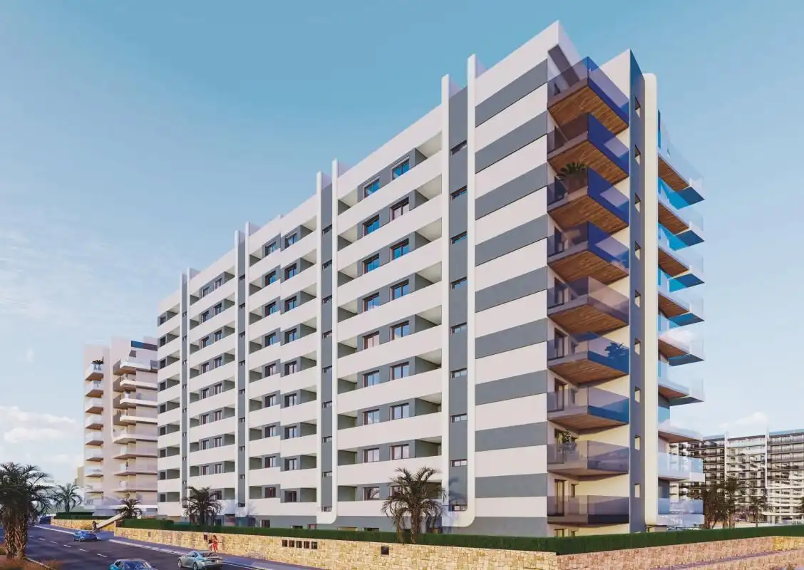 Vista exterior de Apartamento en venta en Torrevieja con Aire acondicionado, Calefacción y Terraza