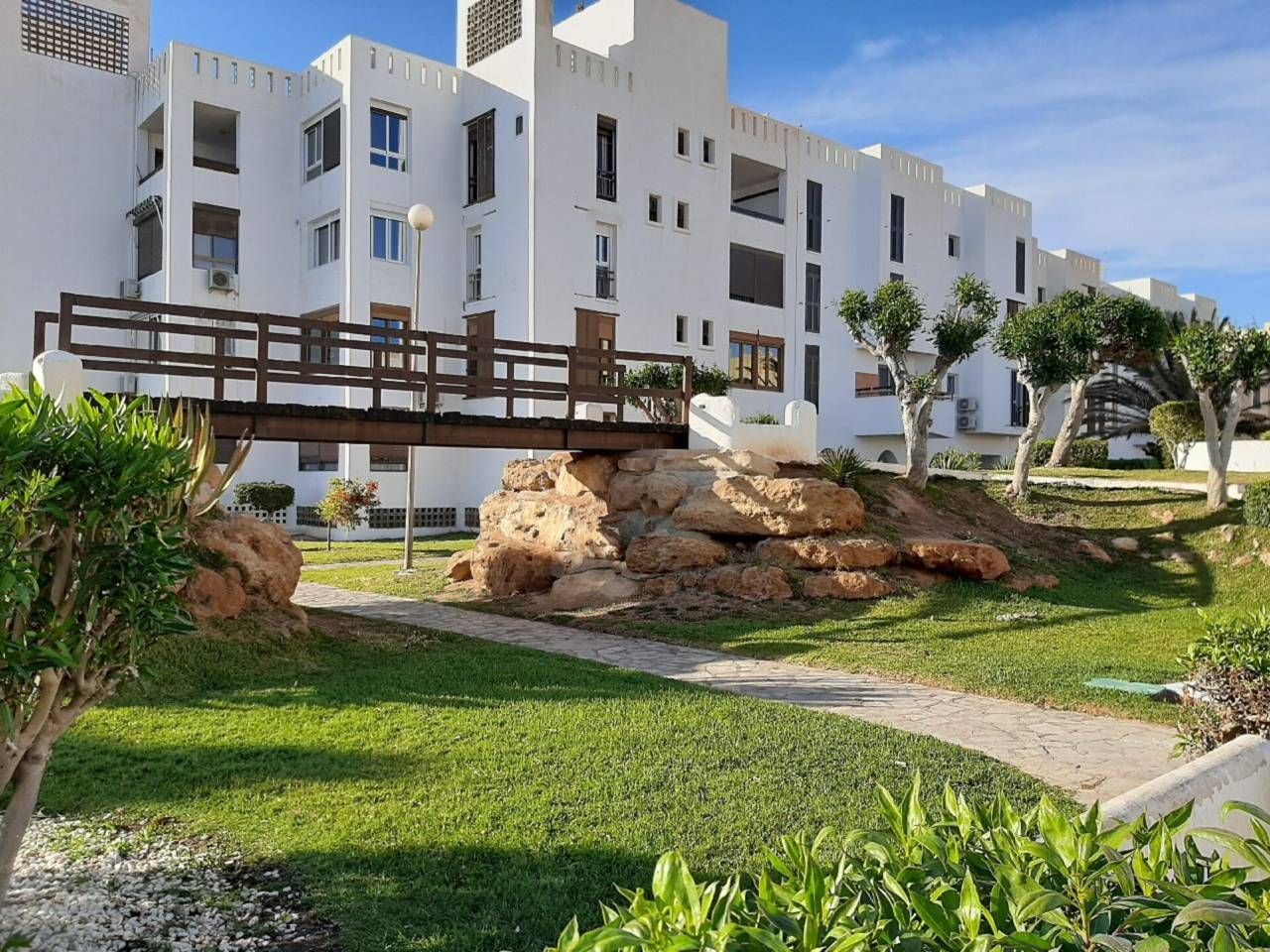 Exterior view of Study for sale in El Ejido  with Air Conditioner, Parquet flooring and Terrace