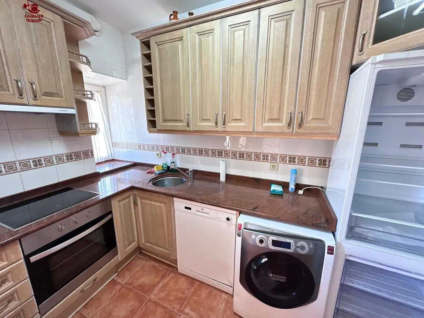 Cocina de Casa adosada en venta en Cercedilla con Calefacción, Terraza y Balcón