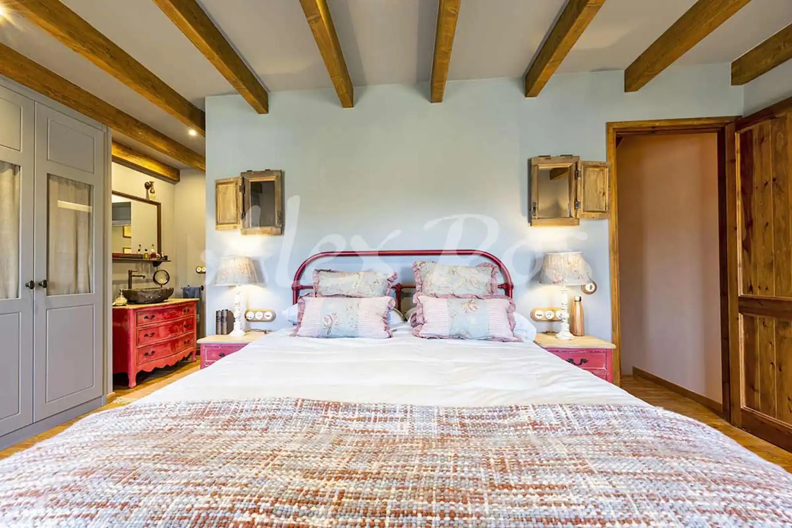 Bedroom of Houses for sale in Urús  with Heating, Private garden and Terrace