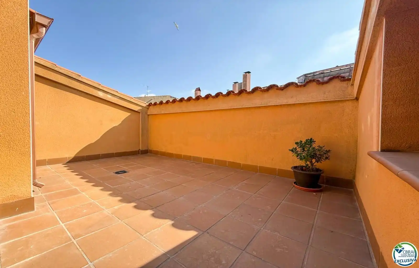 Terrasse von Wohnungen zum Verkauf in Figueres mit Klimaanlage