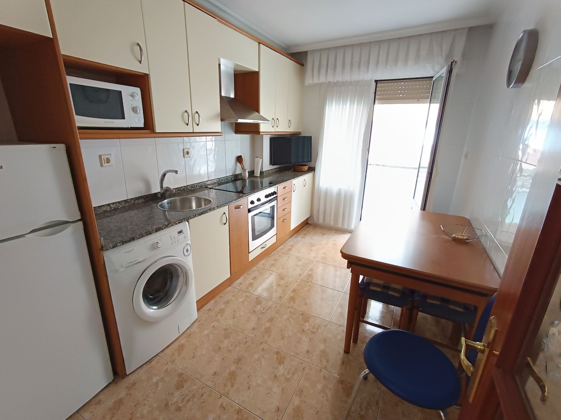 Kitchen of Flat to rent in Laudio / Llodio  with Heating, Furnished and Balcony
