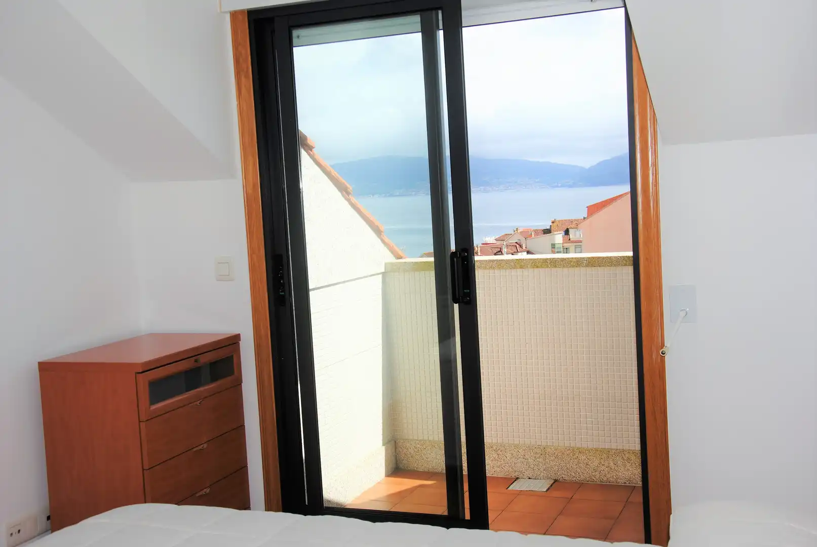 Bedroom of Apartments for rent in Sanxenxo  with Furnished, Oven and Washing machine